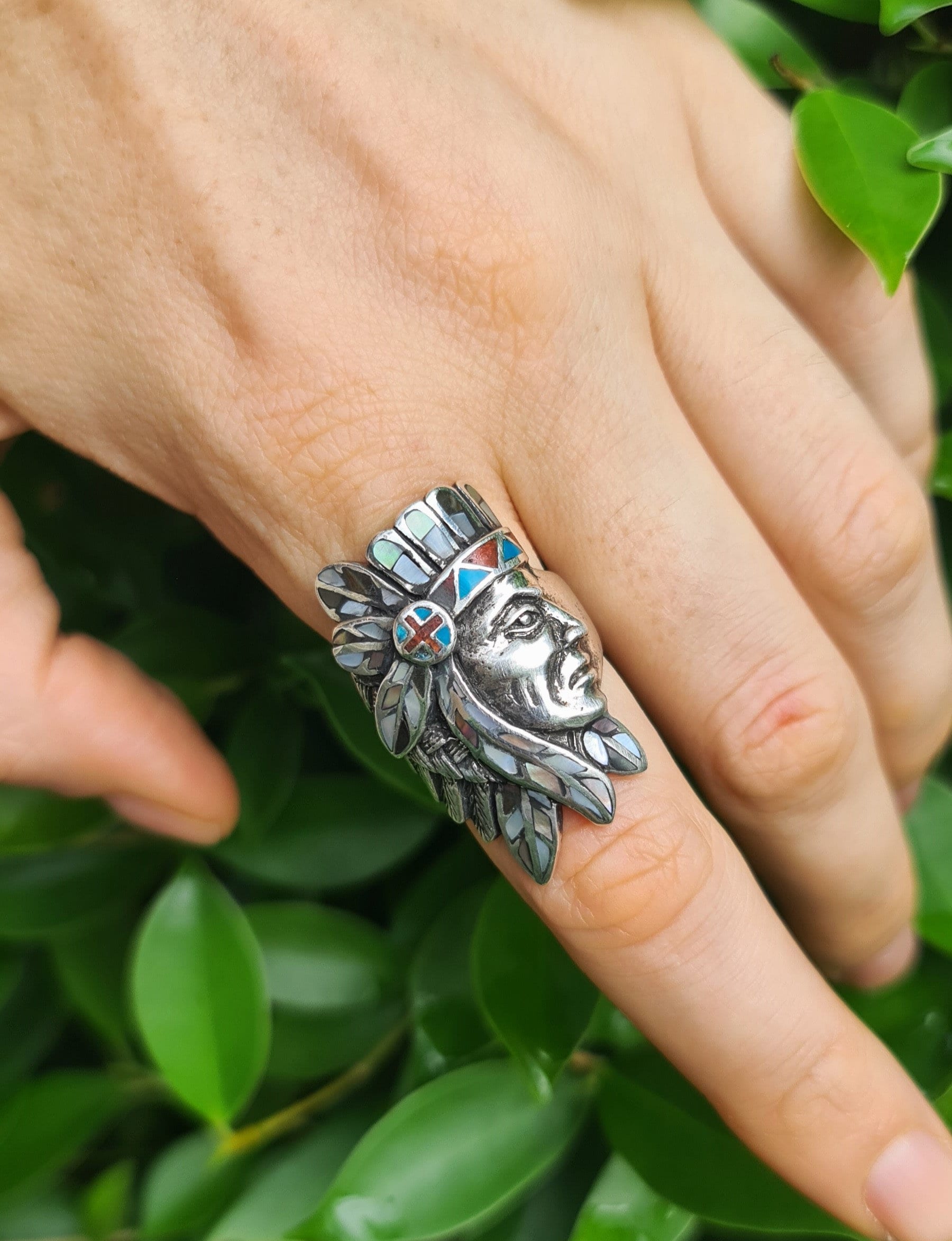 IndianターコイズBIGリング ベアクロー Hand Made IndianターコイズBIGリング ベアクロー Hand Made 【公式通販】
