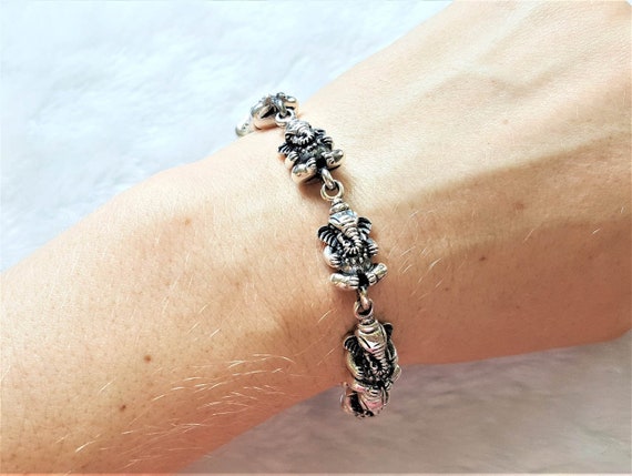 925 Sterling Silver Customized Idol Ganesha Bracelet, Best Gifting Stylish  Bracelet, Unisex Personalized Belly Dance Jewelry Nsbr242 - Etsy Sweden