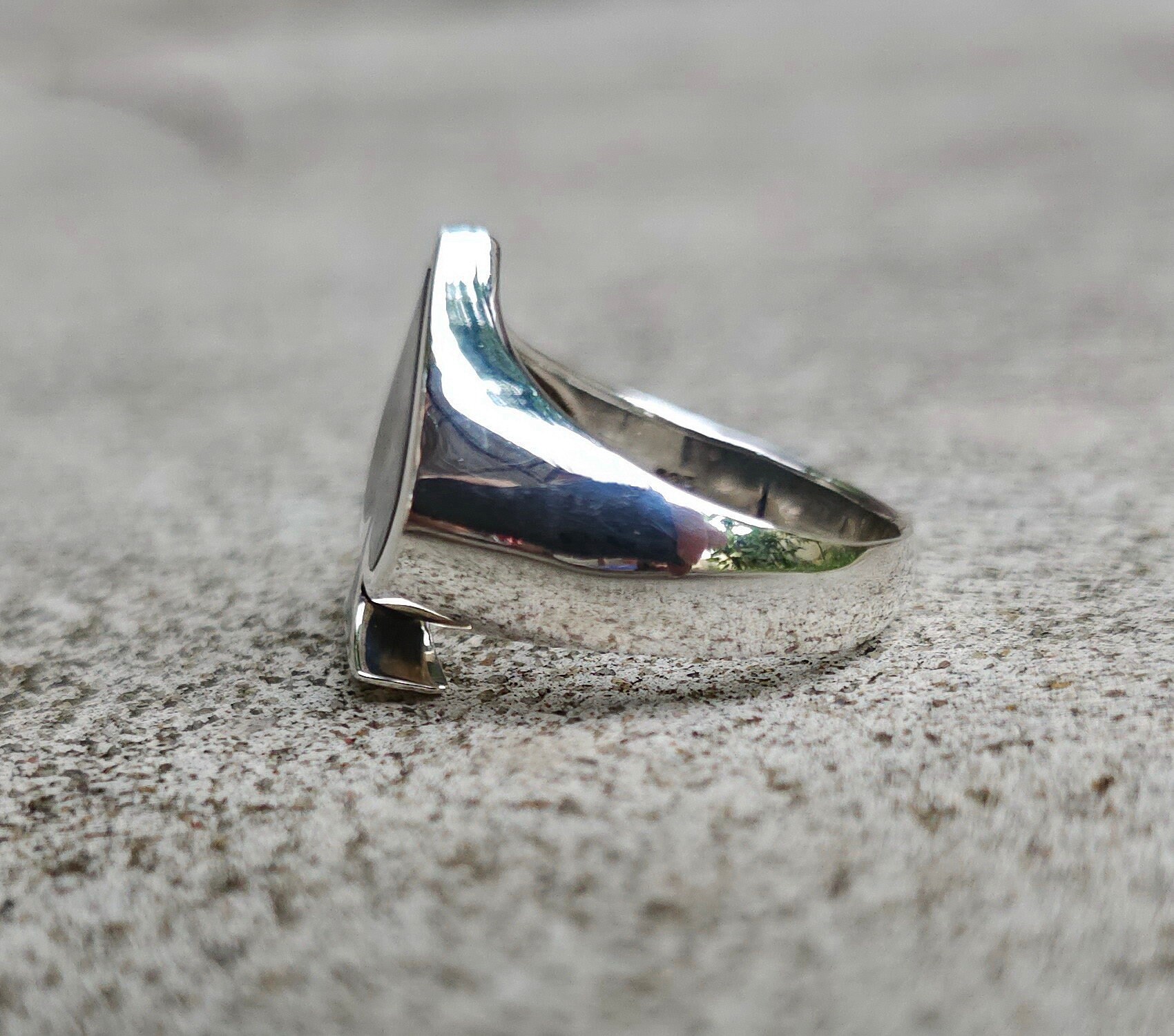 Ace of Spades Ring 925 STERLING SILVER Winner Lucky Good Luck
