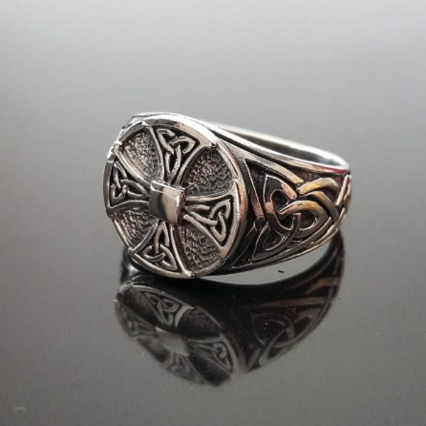 Cross Ring - Etsy