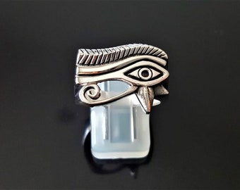 ホルスの目 スターリングシルバー 925 リング ウアジェト 古代エジプト