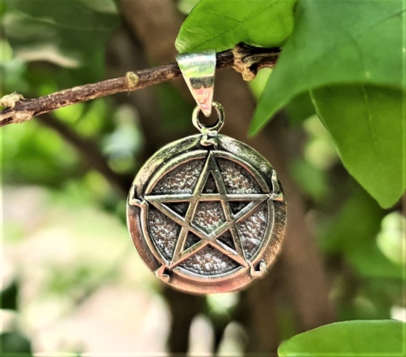 Buy Pentagram Snake Pendant 925 STERLING SILVER Interlocking Snake Pentacle  Star Occult Sacred Symbol Talisman Protective Amulet Exclusive Gift Online  in India - Etsy