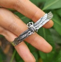 Scarab Beetle Bracelet 925 STERLING SILVER Egyptian god Khepri Sacred Symbol Scarab Wings Exclusive Ancient Egyptian Talisman Amulet product logo