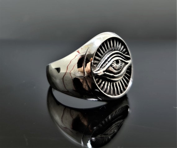 All Seeing Sterling Silver Ring All Seeing Sterling Silver Ring