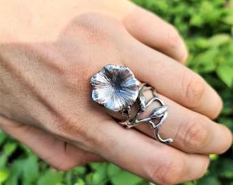 Stackable Expressions Sterling Silver Morning Glory Ring Stackable Expressions Sterling Silver Morning Glory Ring
