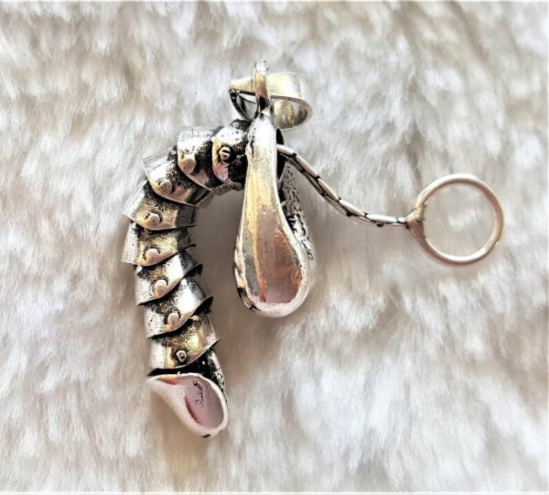 Penis Pendant Sterling Silver 925 Erotic Erectable Phallus Etsy