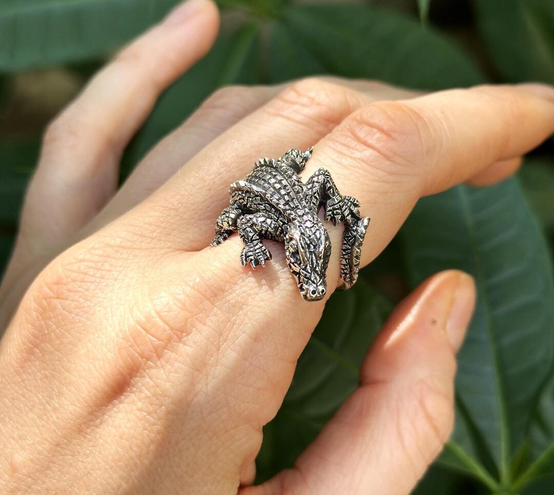 gunda クロコダイルリング シルバー gunda（ガンダ） 指輪 リング gunda/ガンダ/STEALTH MICROS RING