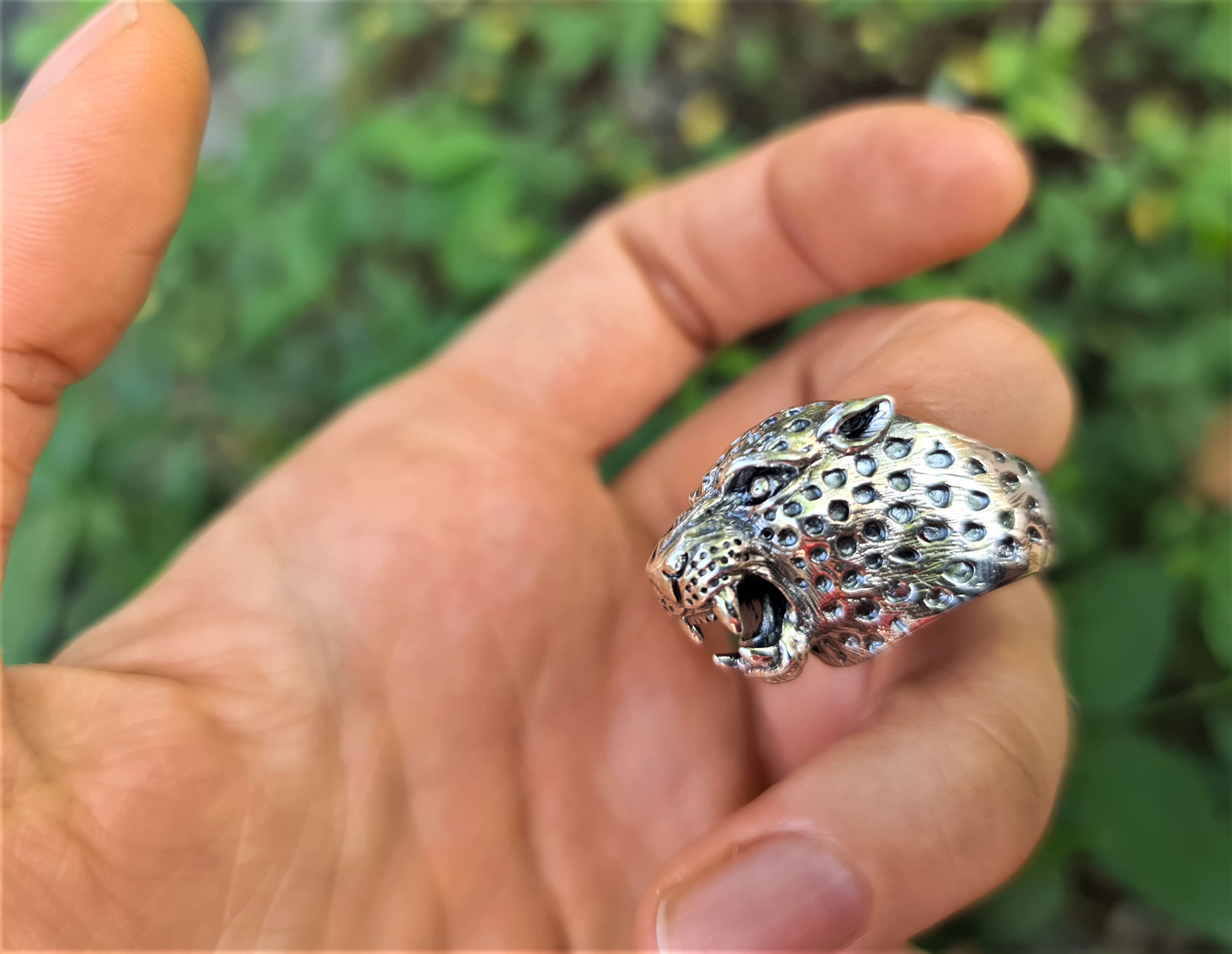 TOMWOOD ▼ square leopard ring DavidWebb_Kingdom_Ring_Leopard