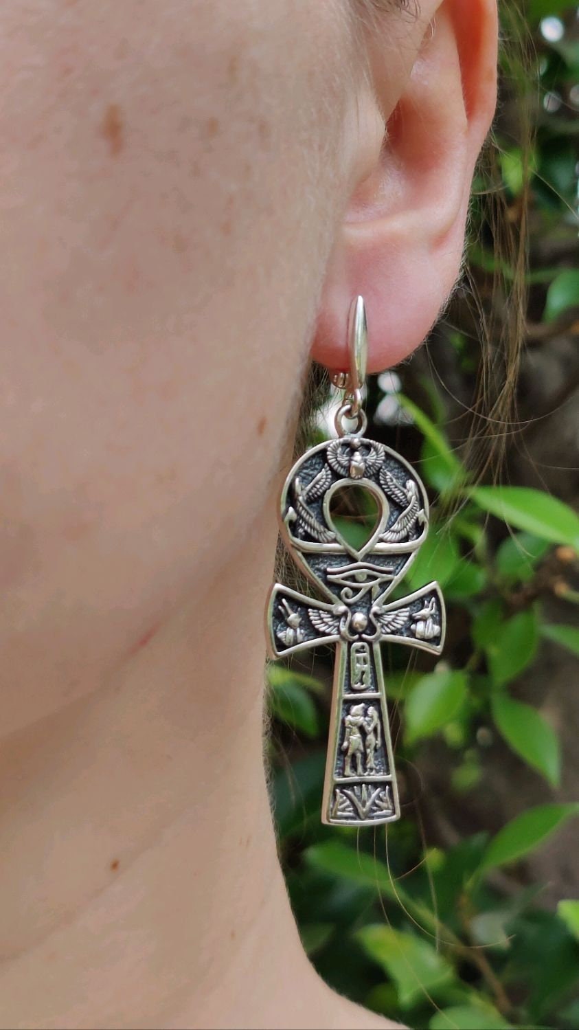 Zilveren Ankh hangertjes en sieraden online kopen - Spirituele winkel