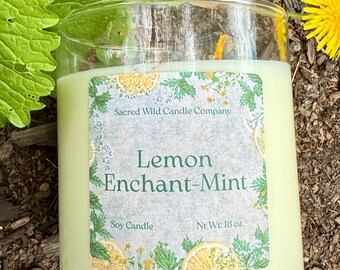 Lemon Enchant-Mint Candle