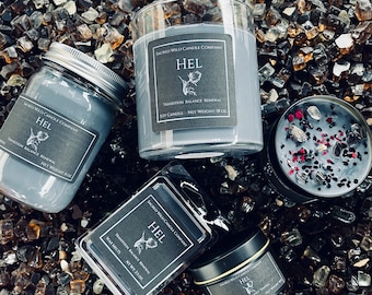 Goddess Hel Candle