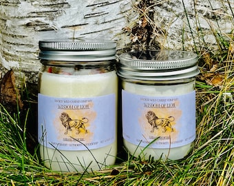Lion Candle