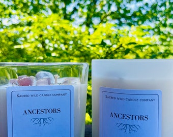 Ancestors Candle with Shamanic Healing & Energy Work for Ancestral Karma and Building Communication with Ancestors.
