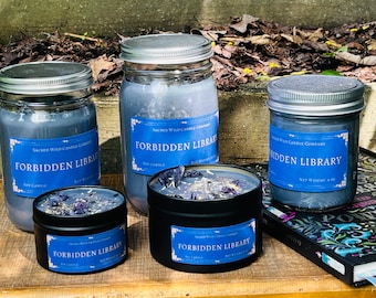Forbidden Library Candle