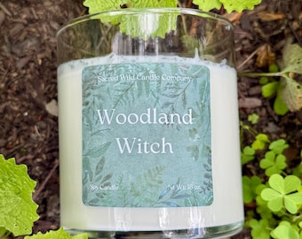 Woodland Witch Candle