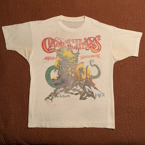 1991 Clash Of The Titans thrash metal