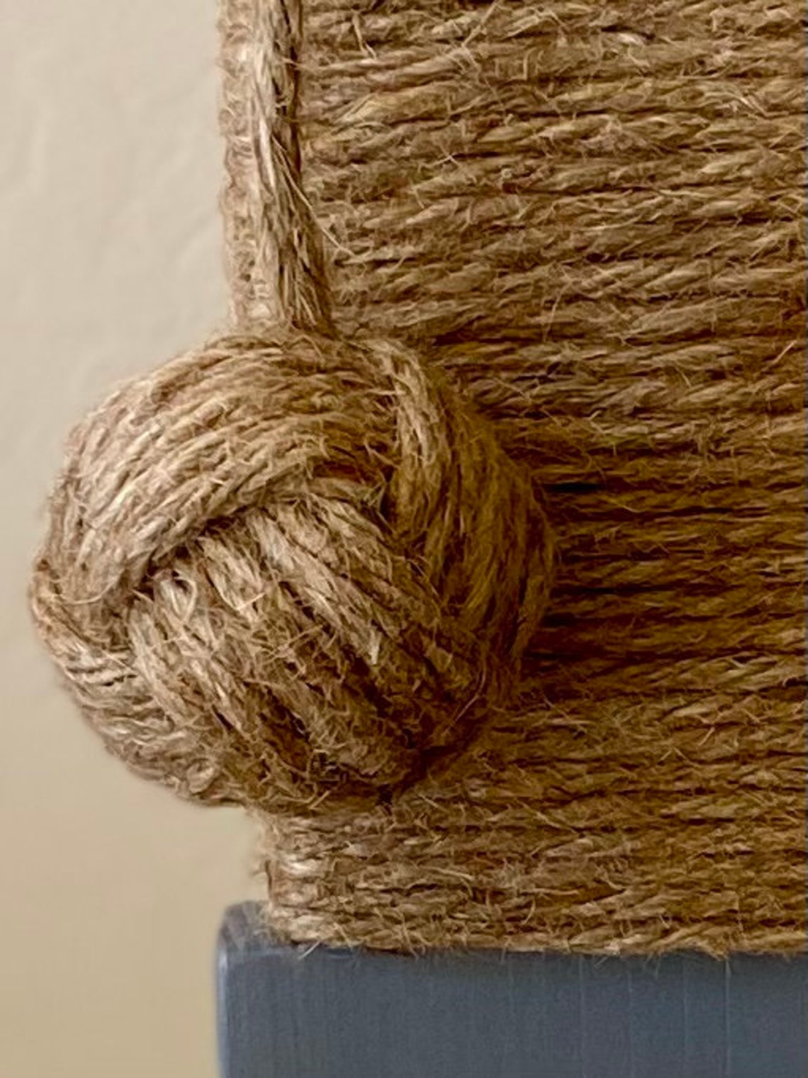 Weathered Gray Jute Rope Cat Scratcher Hanging Cat Scratcher Etsy