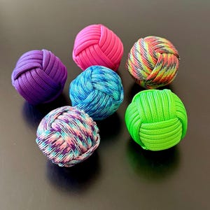 Cat Toy Paracord Balls, Chasing Cat Toys, Cat Toy Balls, Unique Cat Toys, Kitty Toys