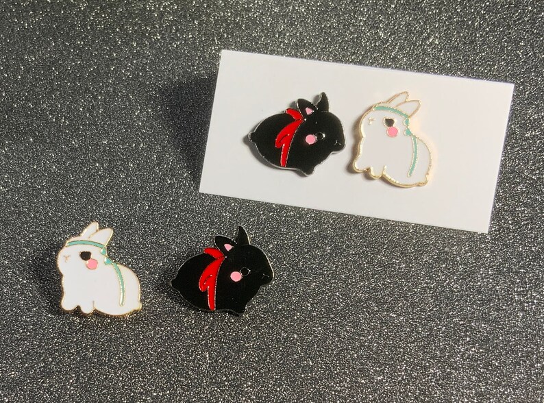 The Untamed Mo Dao Zu Shi Wei Ying and Lan Zhan Bunny | Etsy