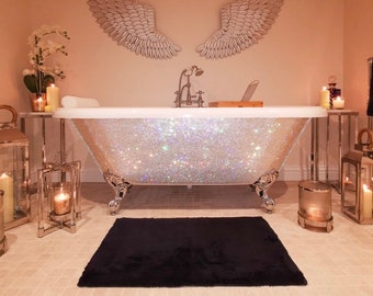 Swarovski claw foot bath