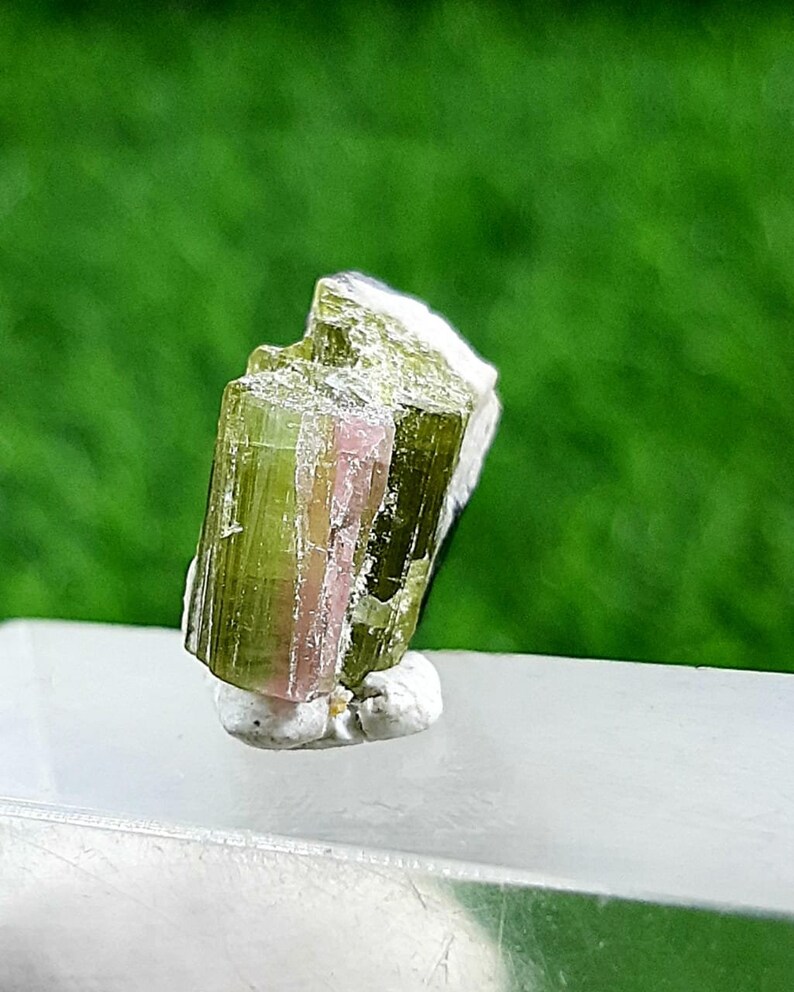 19cts Green And pink Colour Tourmaline Bunch from Afghanistan