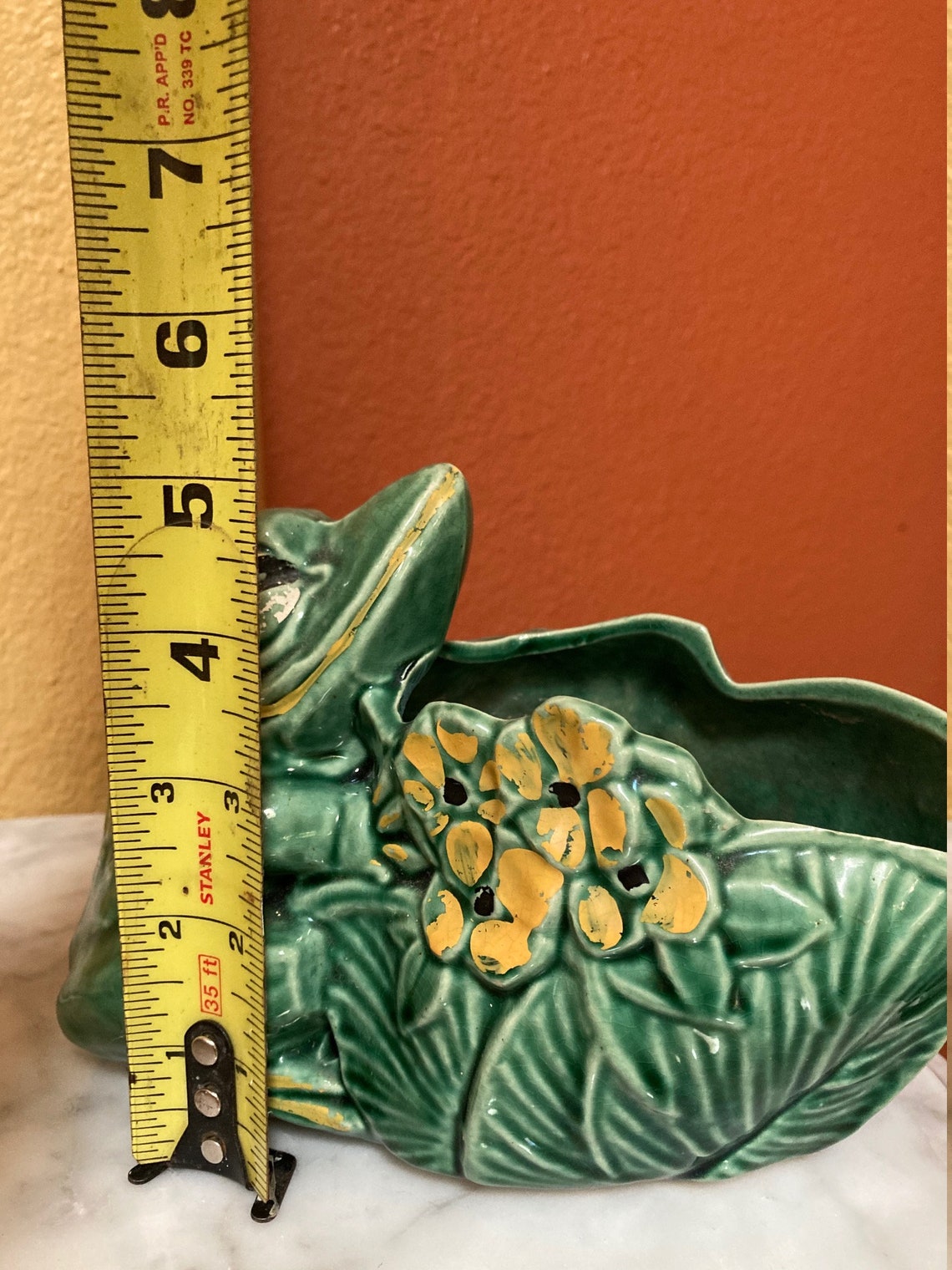 Mccoy Frog Planter - Etsy