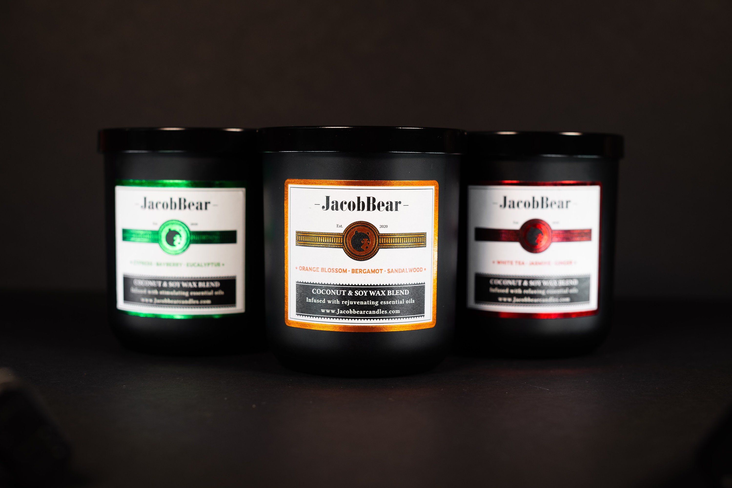 Luxury aromatherapy candles. Buy the collection. Over 150hours Etsy.de