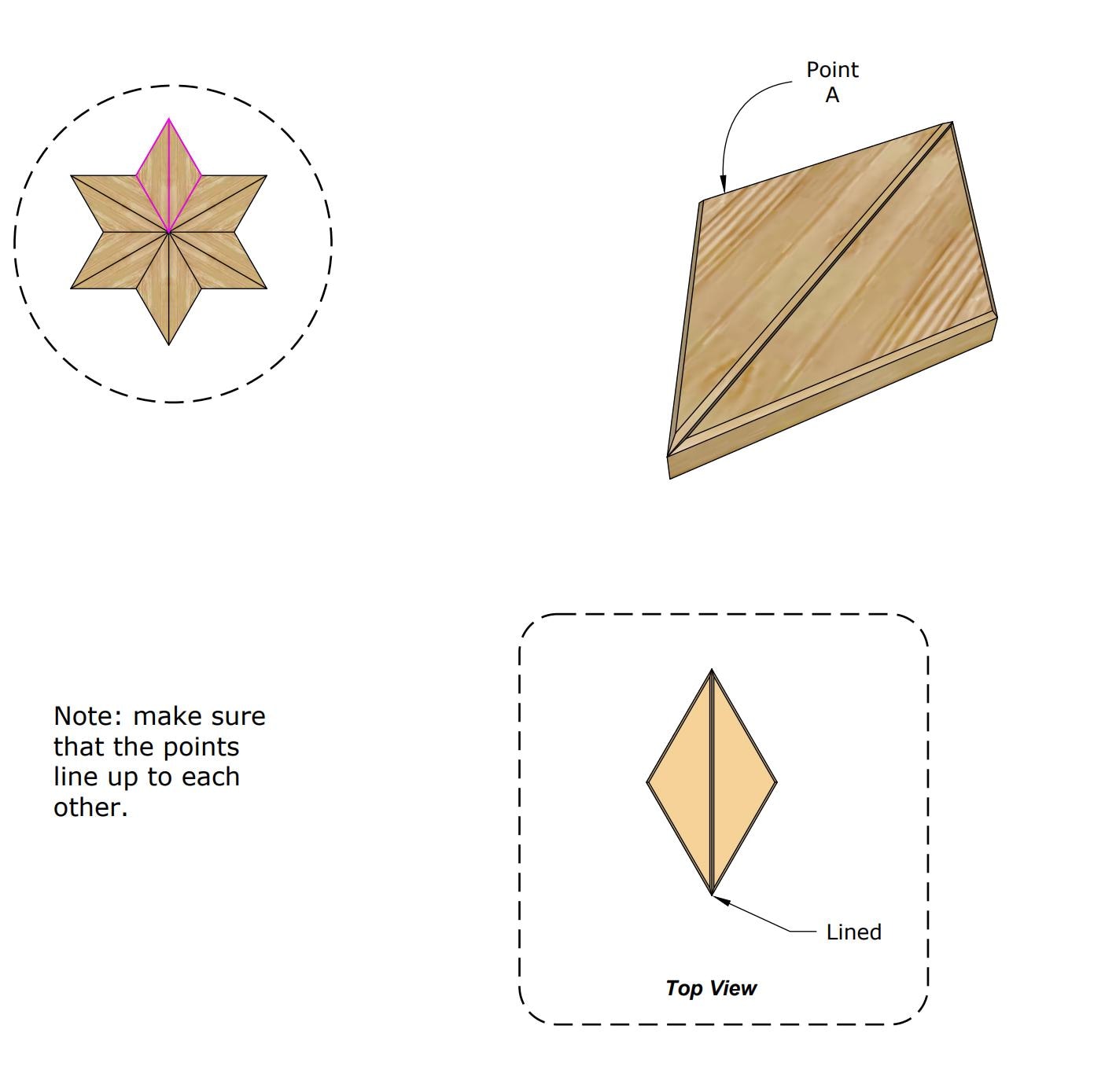 How to Make A LARGE 6 Pointed Star Digital Plans - Etsy