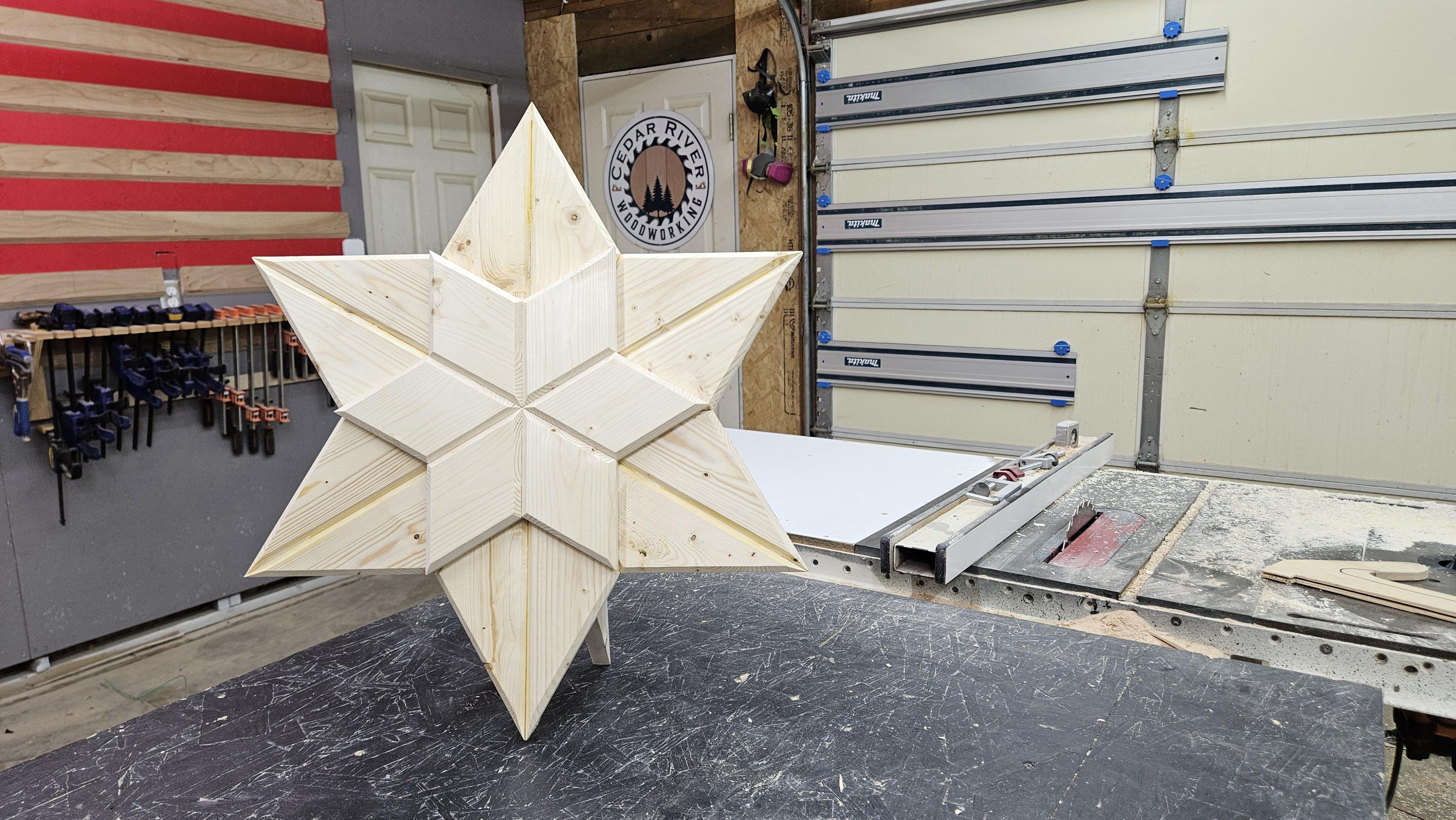 How to Make A LARGE 6 Pointed Star Digital Plans - Etsy