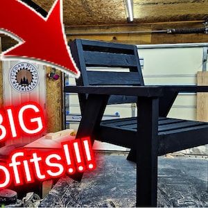 Digital Plans on How To Make A Patio Chair