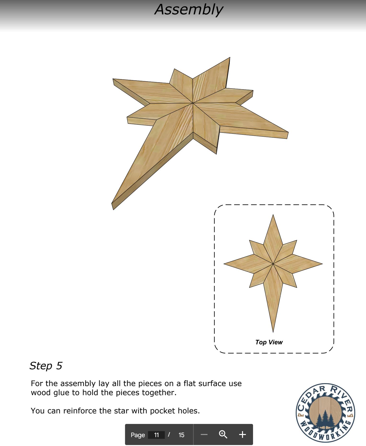 Planos de estrella de Belén de 8 puntas - Etsy México, image size:1526x1860