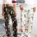 Best Dad Ever, Best Mom Ever PJ Pants, Custom Christmas Pajamas Pants, Personalized Pajama Pants for Father Papa, Xmas Gifts for Mother Mama