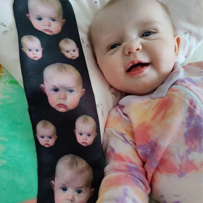 Custom Face Socks, Personalized Printed Photo Socks, Custom Photo Socks with Text, Anniversary Gift for Boyfriend, Funny Socks for Husband image 10