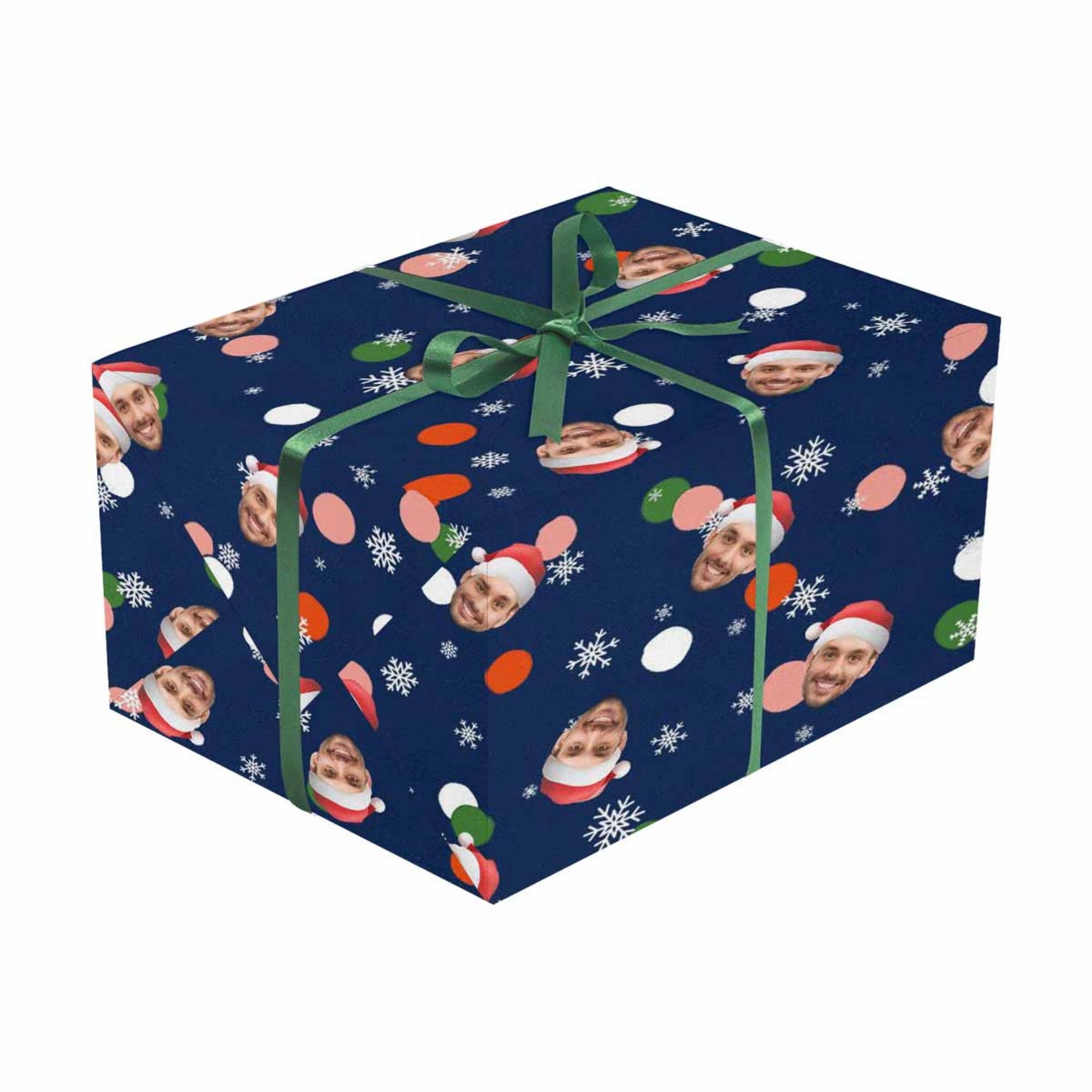 Personalized Gift Wrapping Paper Custom Christmas Design Etsy