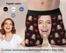 Personalized Boxer Briefs for Husband, Funny Father's Day Gifts, Birthday Gifts for Boyfriend from Girlfriend, Custom Face & Photo Underwear 