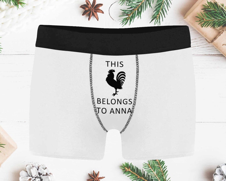 Father/'s Day Gift Classical Men Boxer Briefs Put Your Lover/'s Name on Boxer Shorts Custom Name Underwear Him/'s Exclusive Panties