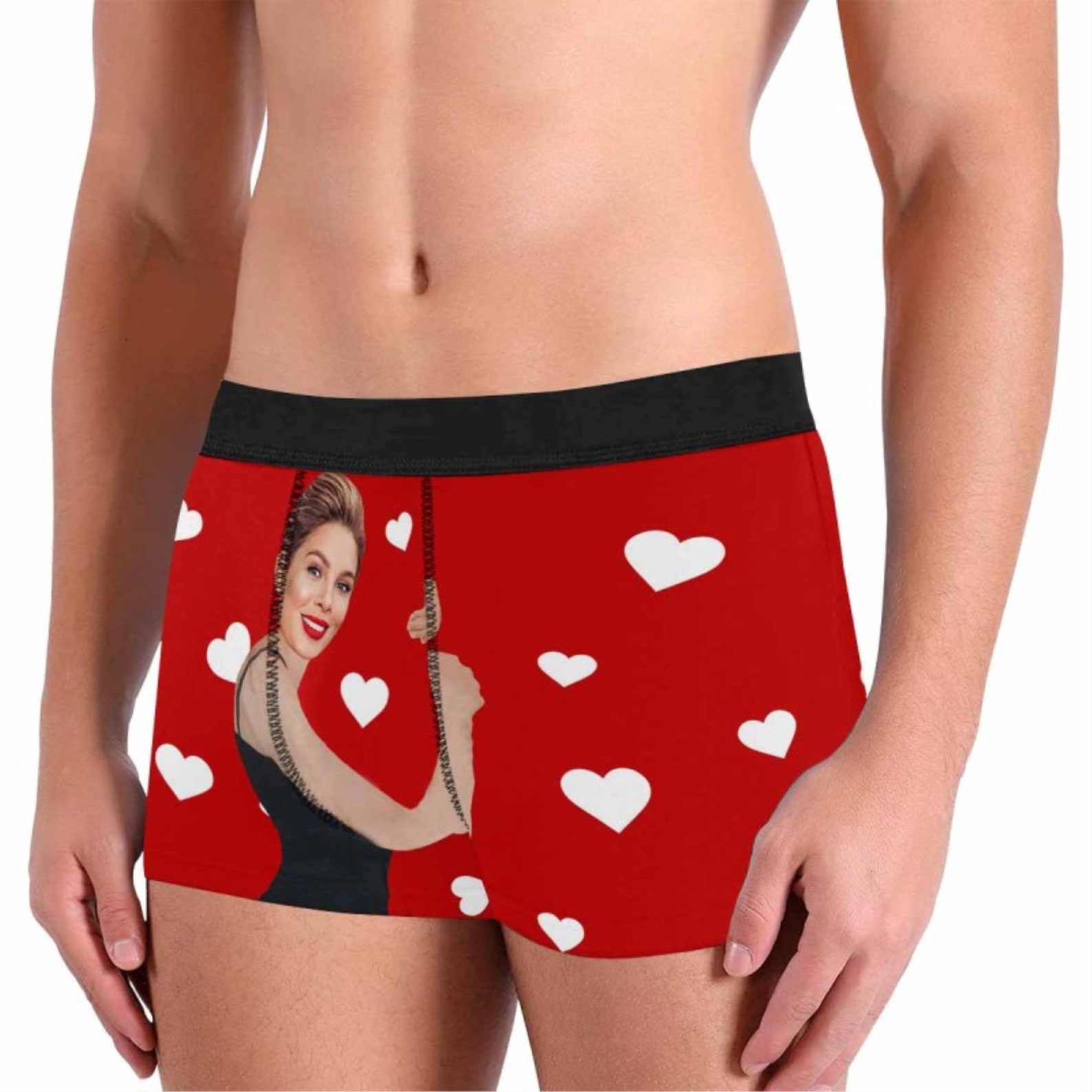 Funny Face Hug Underwear Gag Gift for Boyfriend Girl Face on Etsy