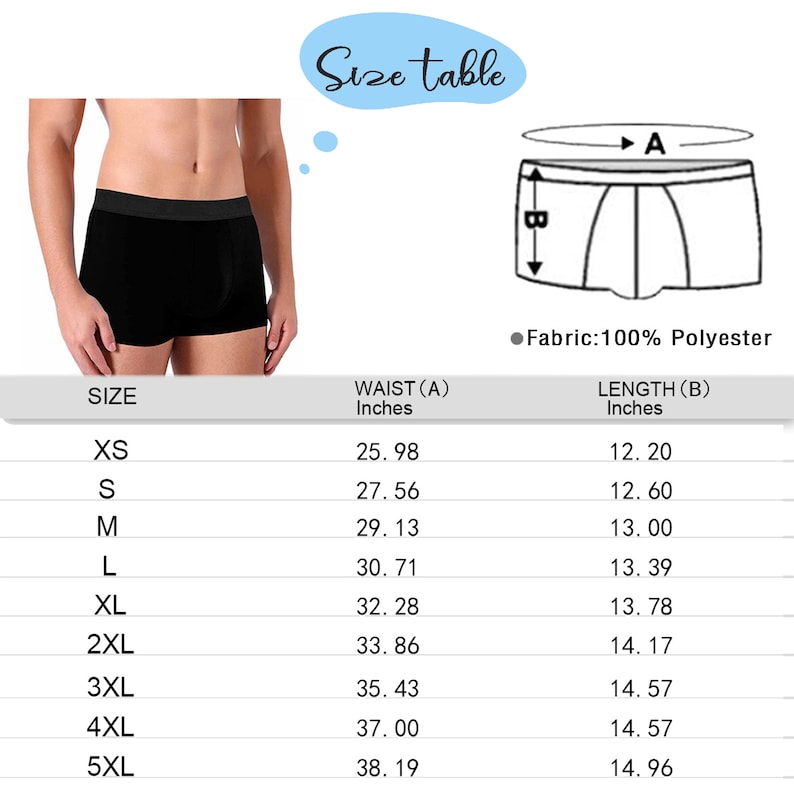 Father/'s Day Gift Classical Men Boxer Briefs Put Your Lover/'s Name on Boxer Shorts Custom Name Underwear Him/'s Exclusive Panties