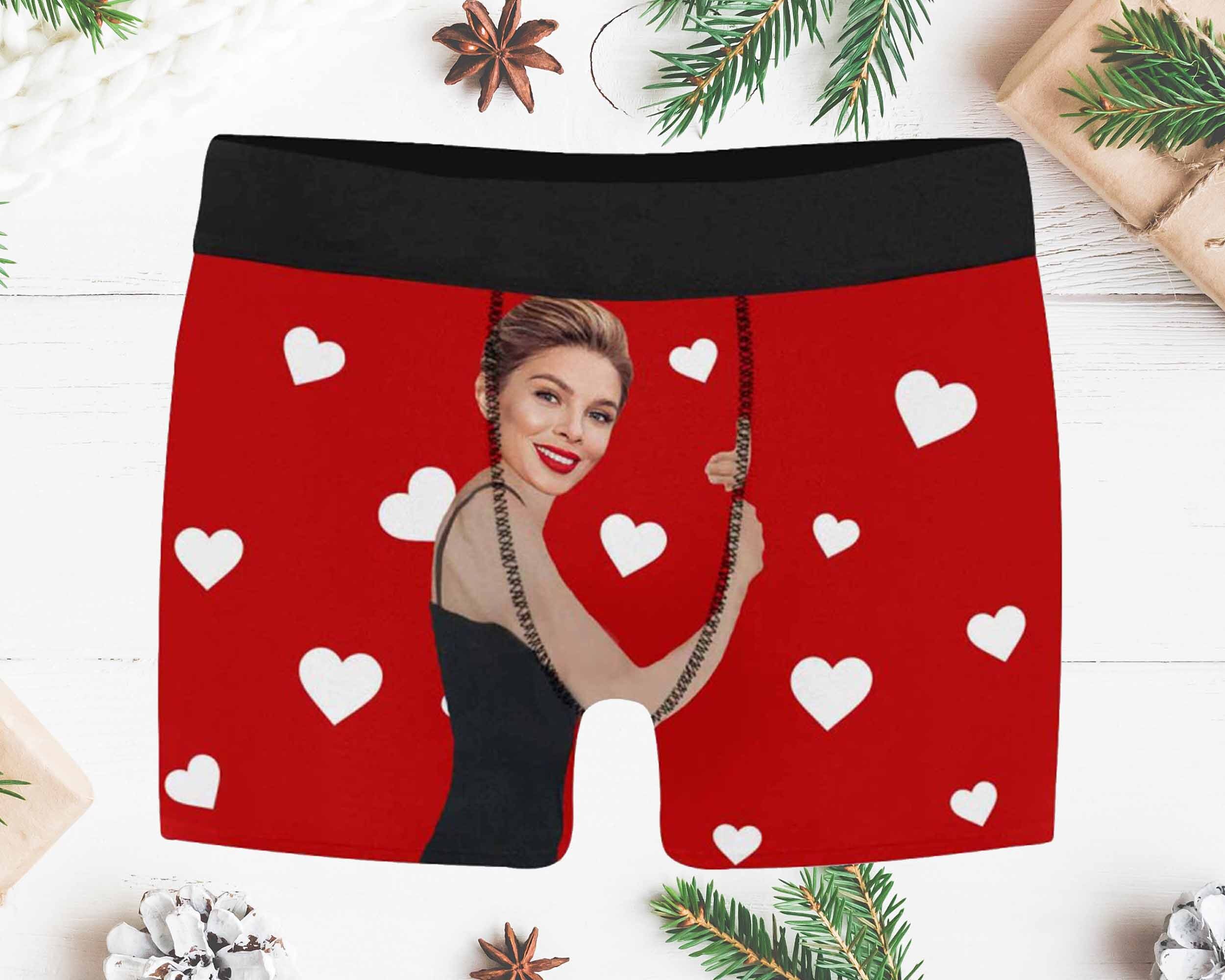 Funny Face Hug Underwear Gag Gift for Boyfriend Girl Face on Etsy