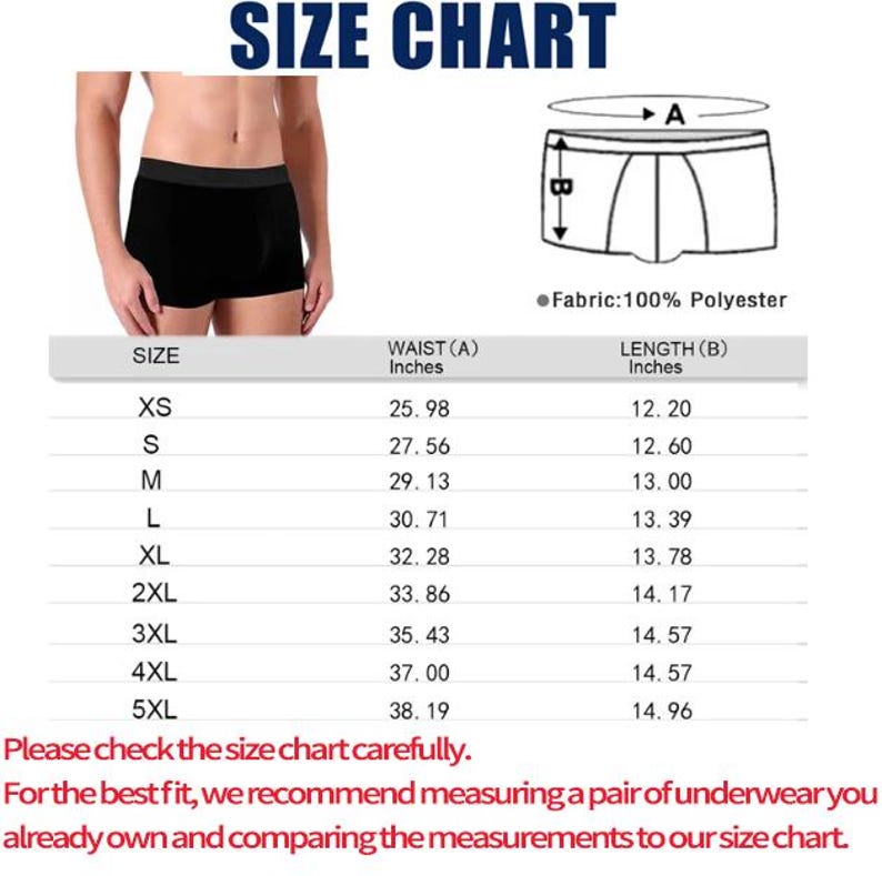 Custom Face Boxers, Personalized Photo Underwear Gift for Him image 7