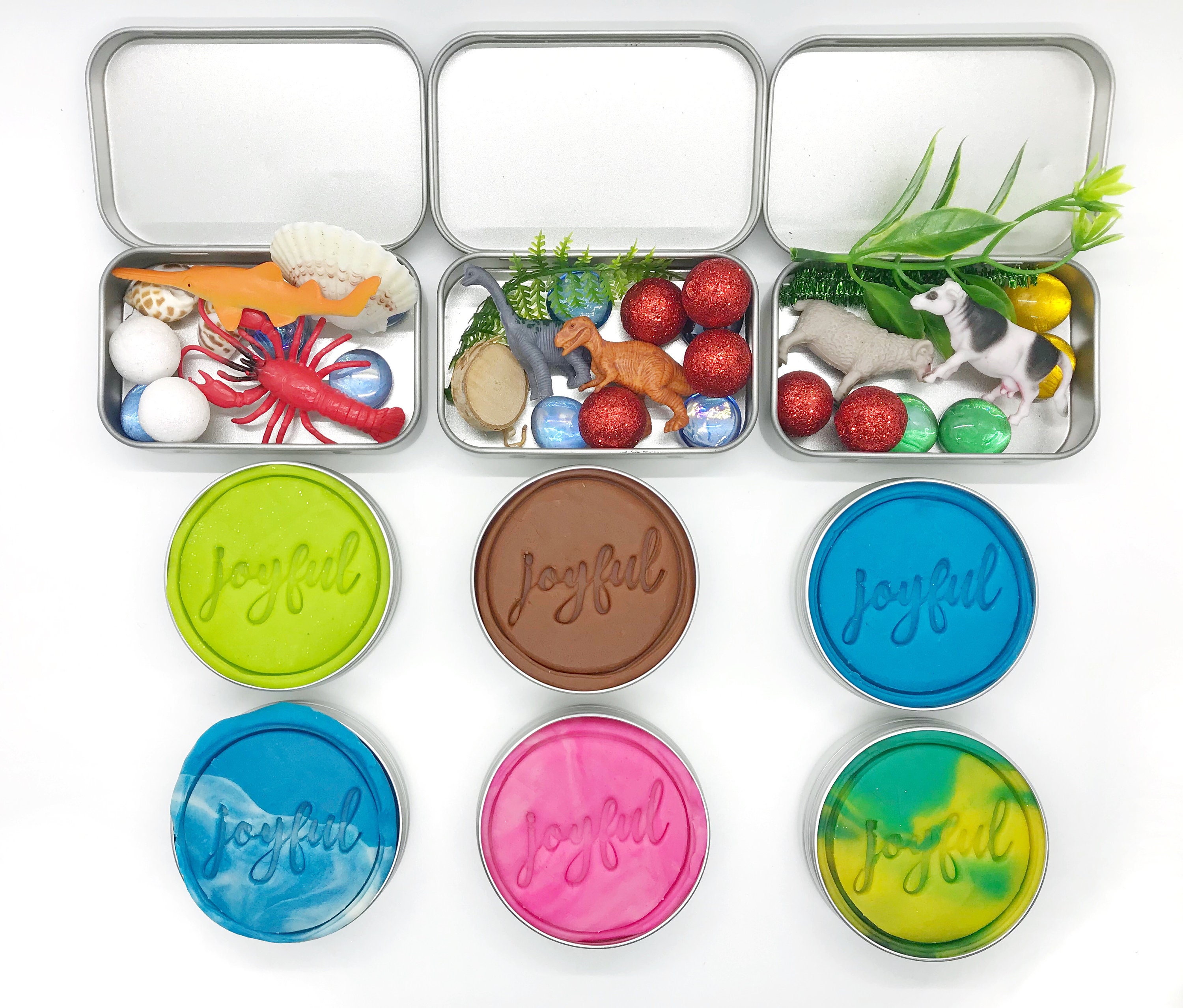 Themed Play Dough Kit Playdough Kit Kids Party Favours Etsy UK