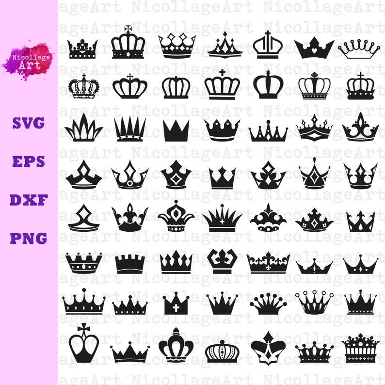 Free Free 203 Crown Pattern Svg SVG PNG EPS DXF File