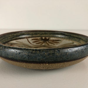 Stoneware dish from the Søholm Erika series, Decor Noomi Backhausen and Paul Brandborg, Denmark 1970s, Mid Century Modern Design