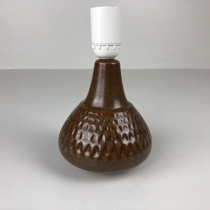 Beautiful Søholm stoneware table lamp, design Einar Johansen Denmark 1960s Mid Century Modern Design