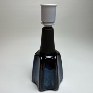 Stoneware table lamp EJ64 series model 1031 by Einar Johansen for Søholm Denmark 1960s