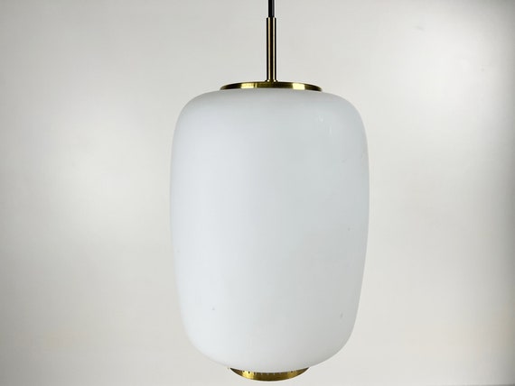 White Opal Glass China Light kina Pendel. Design - Etsy