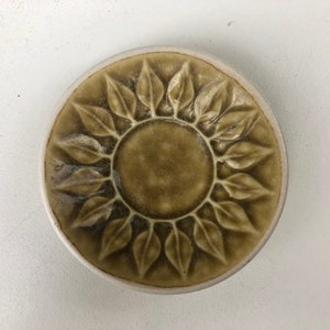 Beautiful small Jens Quistgaard Relief butter Dish. Mid Century Modern design.
