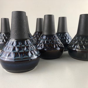 Vase en grès Søholm mignon, design Einar Johansen pour Søholm, Danemark 1964 Mid Century Design moderne