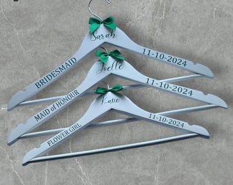 Personalized Wedding Hanger: Bridal Party Dress Hanger