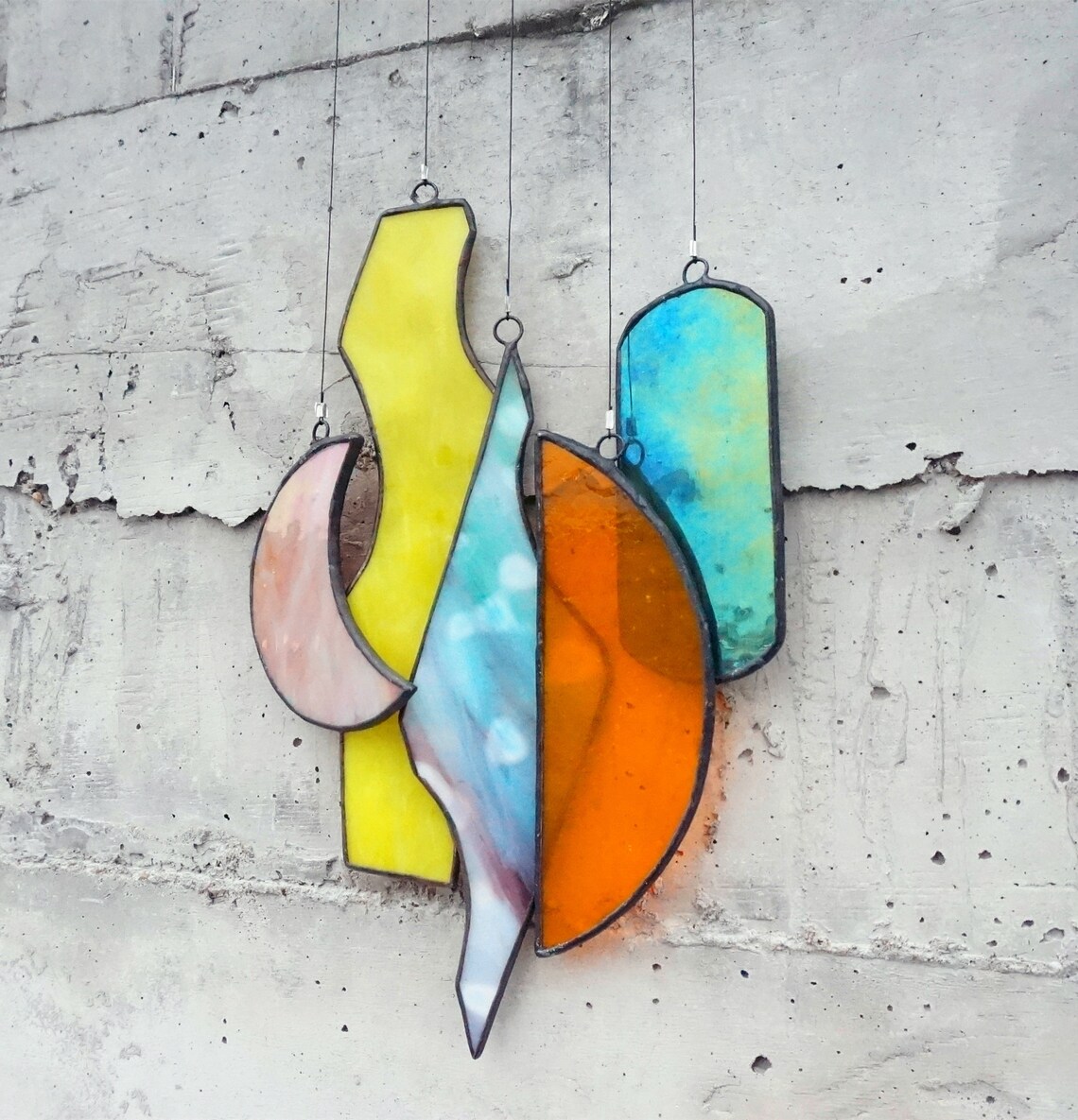 Custom Stained Glass Window Hangings Etsy